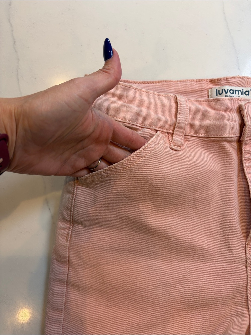 Light Pink Shorts - Picture 4 of 5
